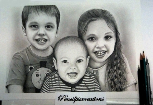 3 child portrait